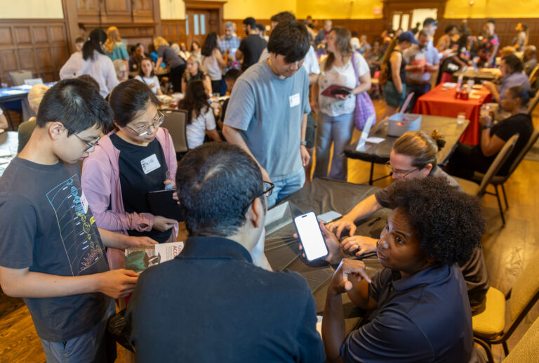 WashU CAPS Students Start the Academic Year with Connections, Resources and Support
